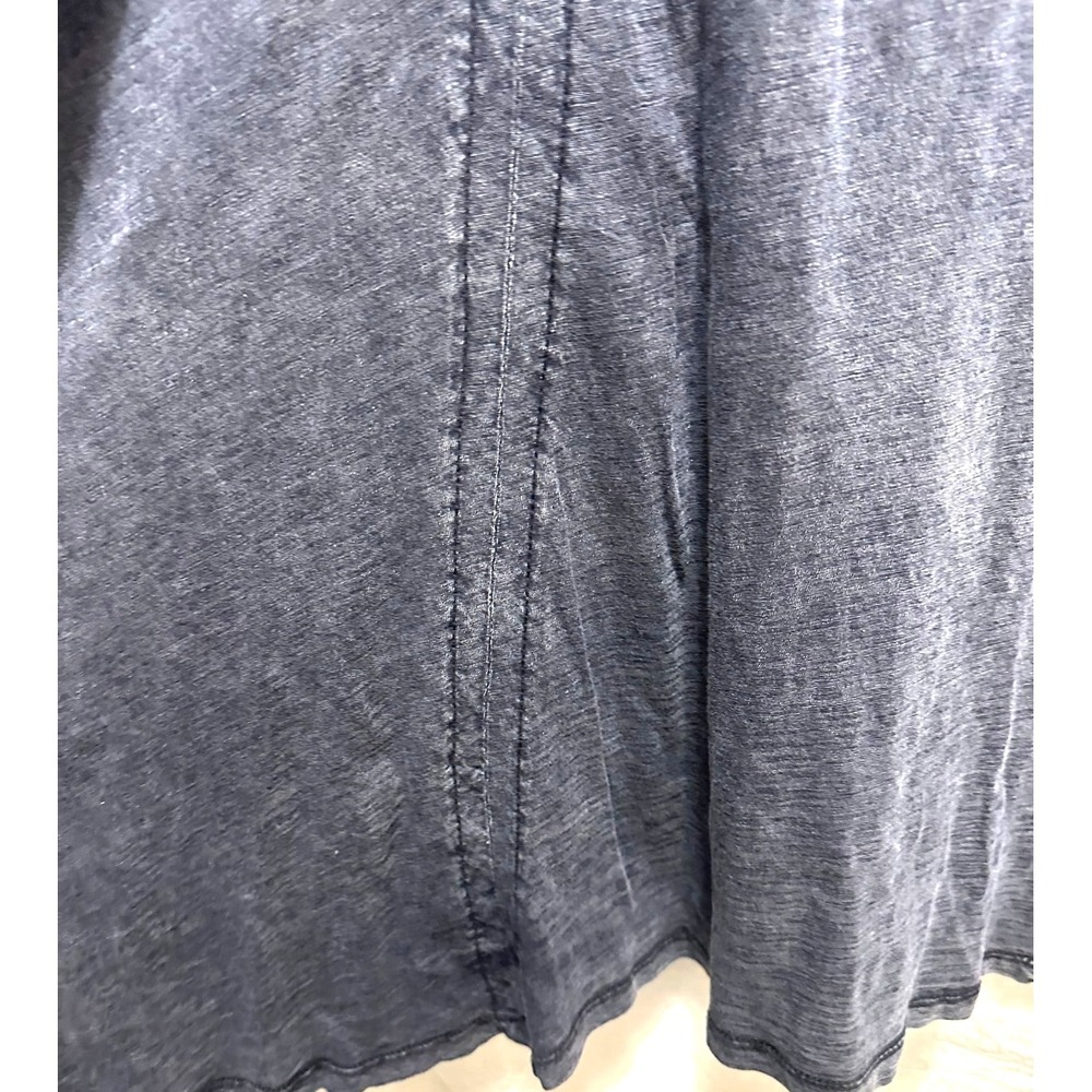 Anthropologie Daily Practice Size Small Maxi Tank Dress Distressed Gray/Blue - Picture 7 of 8